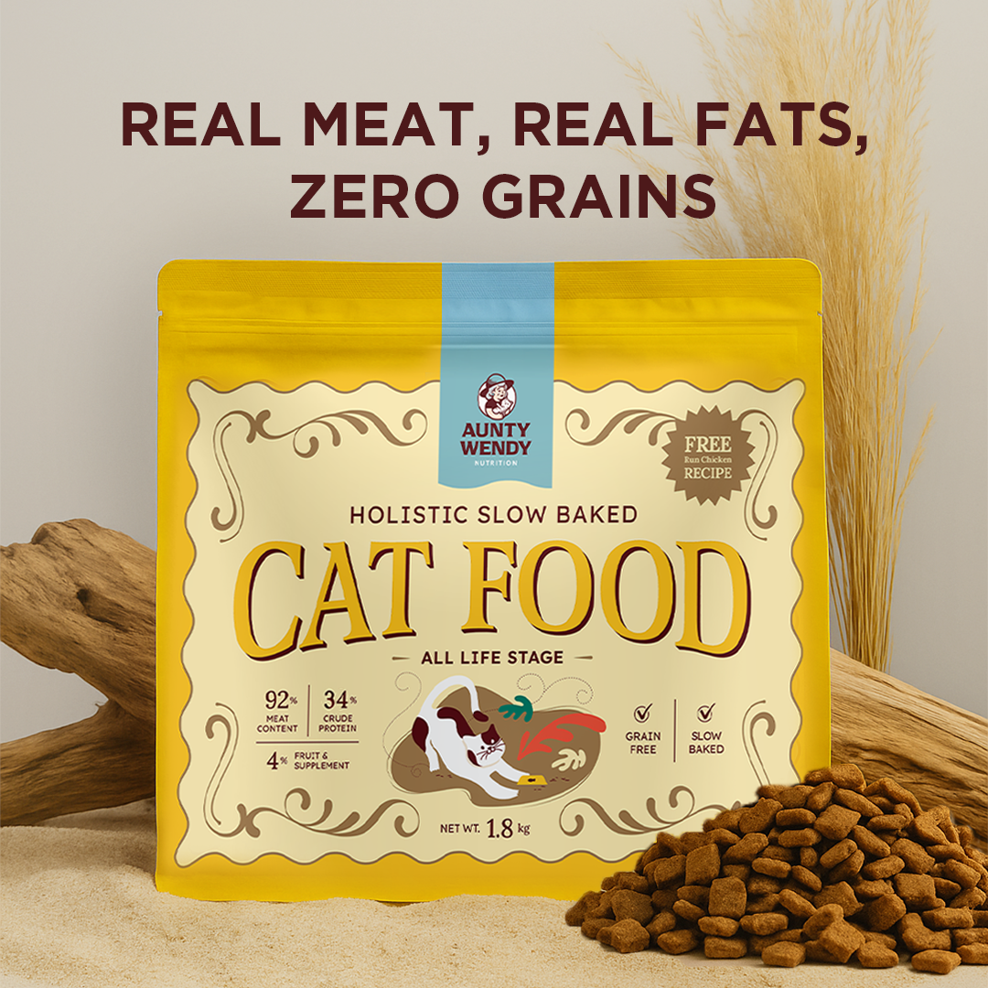 Aunty Wendy Holistic Slow Baked Cat Food 1.8KG