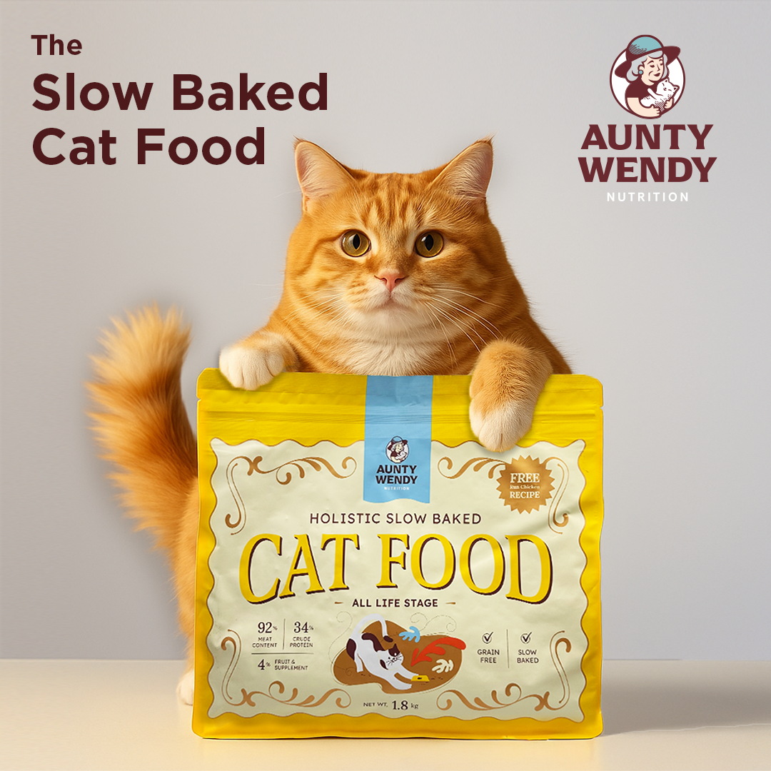 Aunty Wendy Holistic Slow Baked Cat Food 1.8KG
