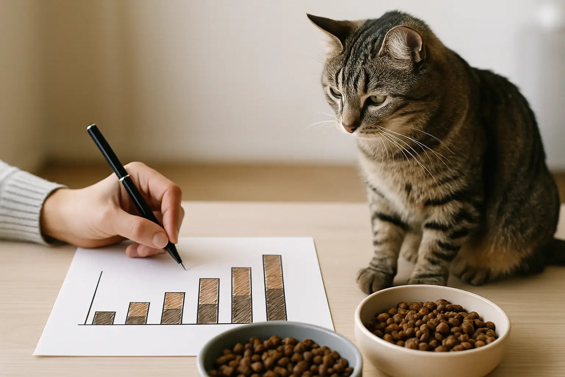 Cat Food Transition Chart That Prevents Upset