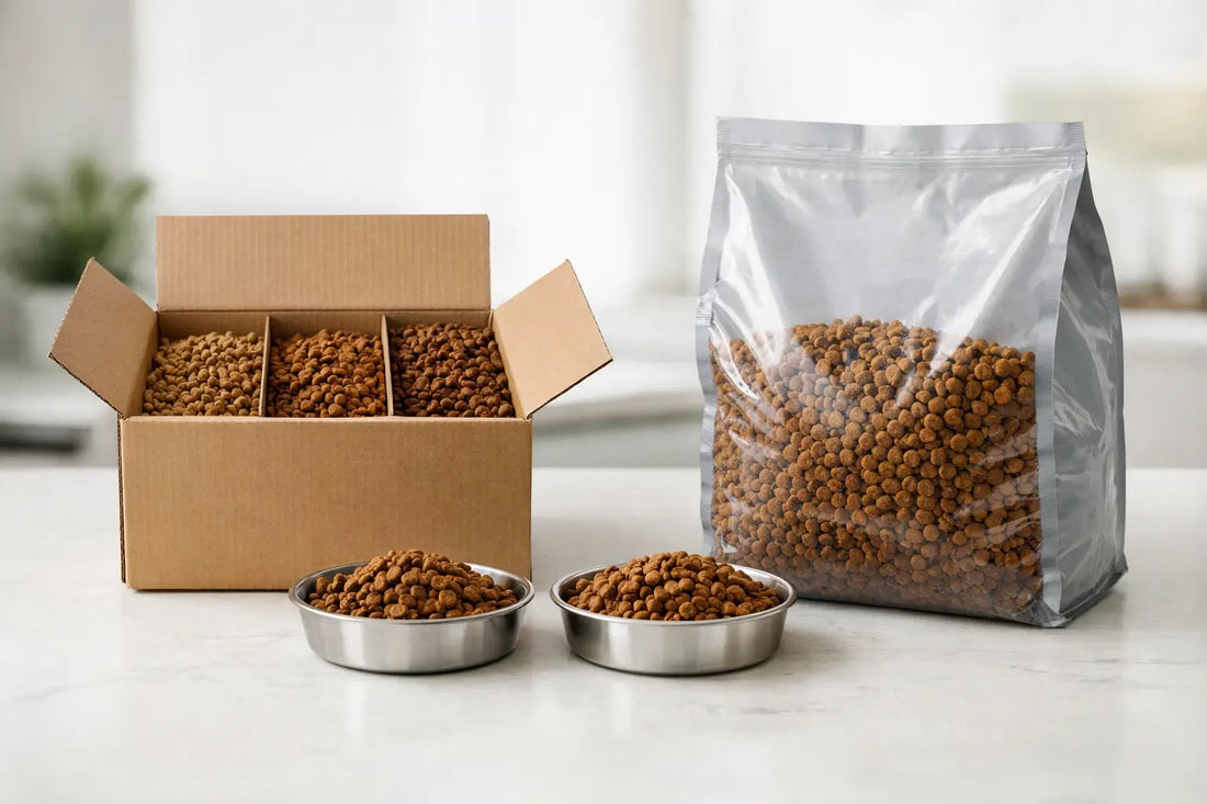 Transition Box vs Full Bag Cat Food