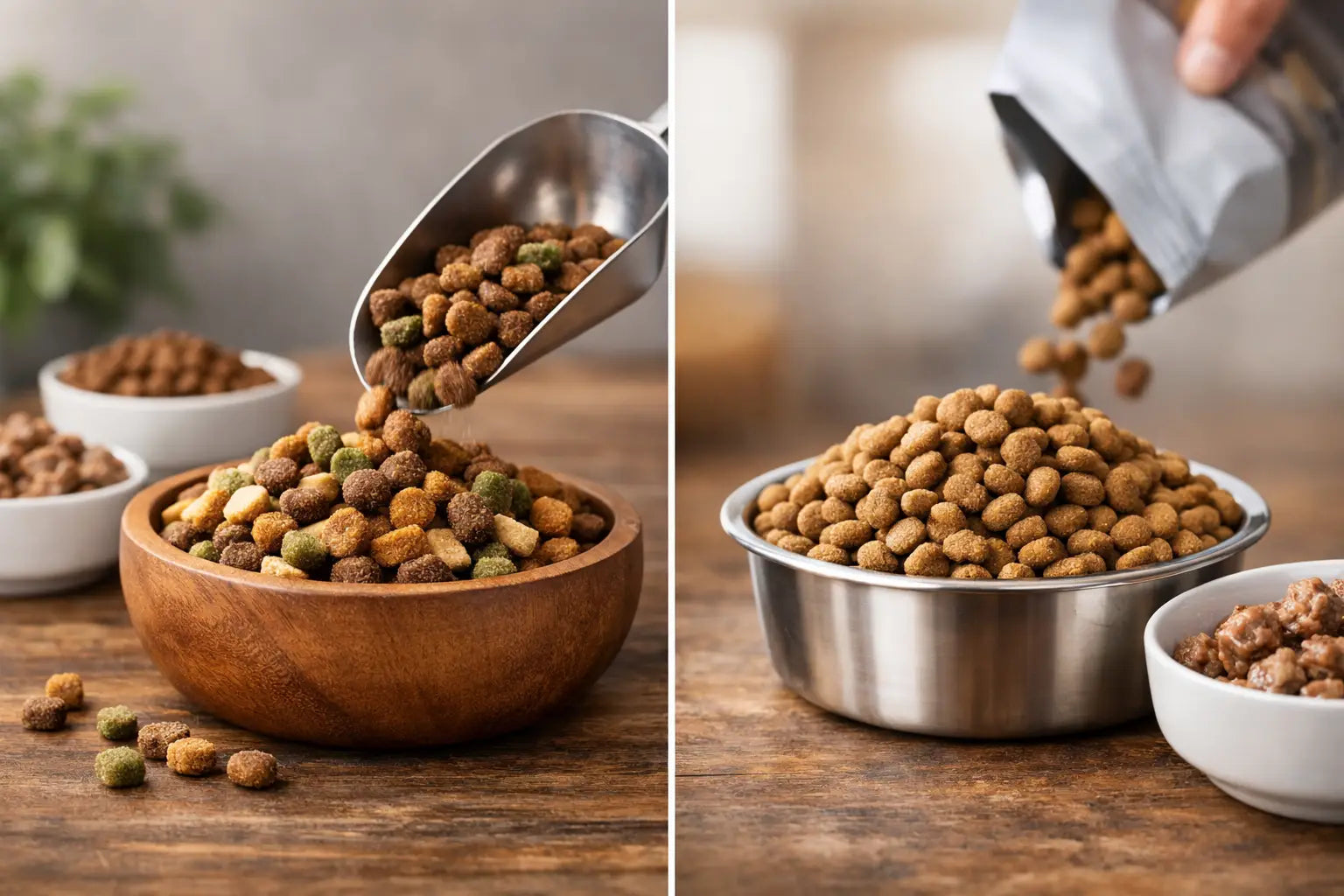 Gradual Transition Versus Sudden Food Switch