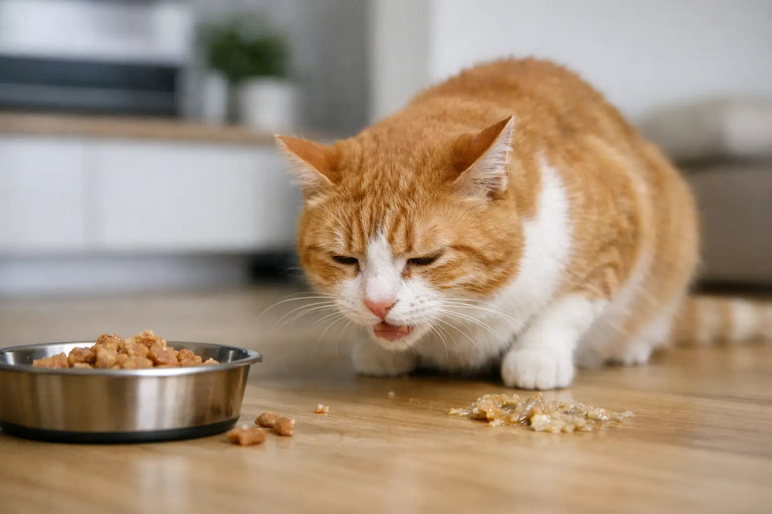 How to Tell if Cat Food Causes Nausea