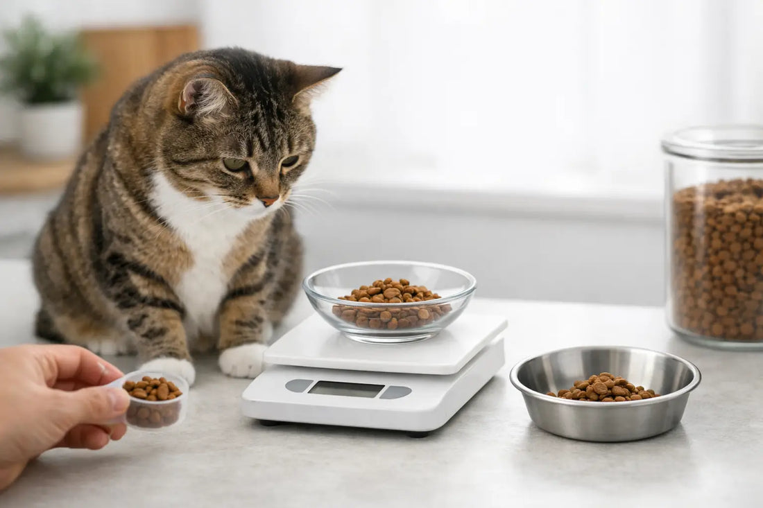 Cat Food Portion Control for Digestion