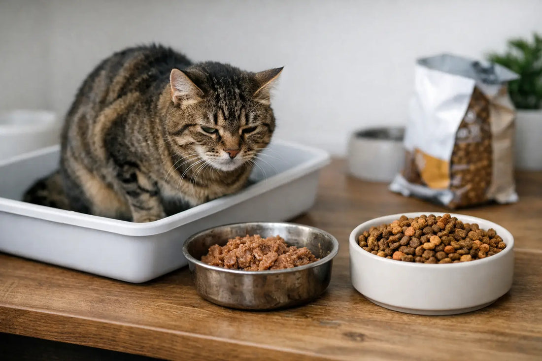 What Causes Diarrhea During Cat Food Switch?