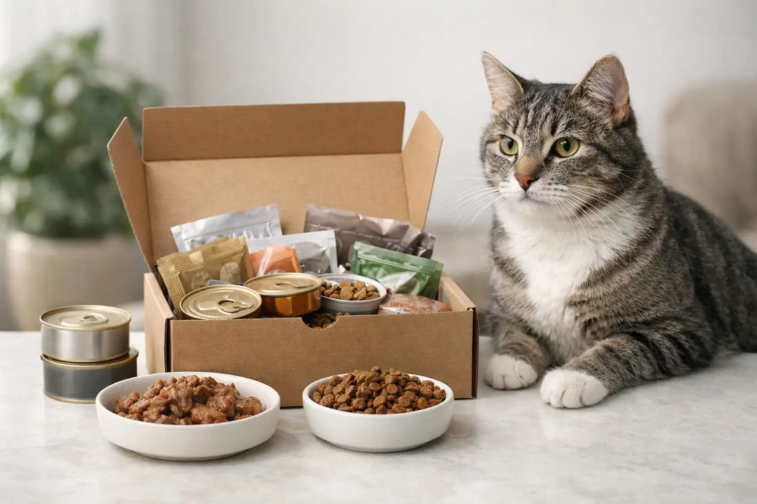 Cat Food Trial Box for Sensitive Stomach Cats