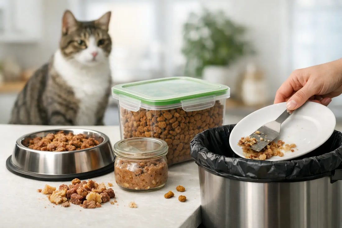 How to Prevent Cat Food Waste at Home