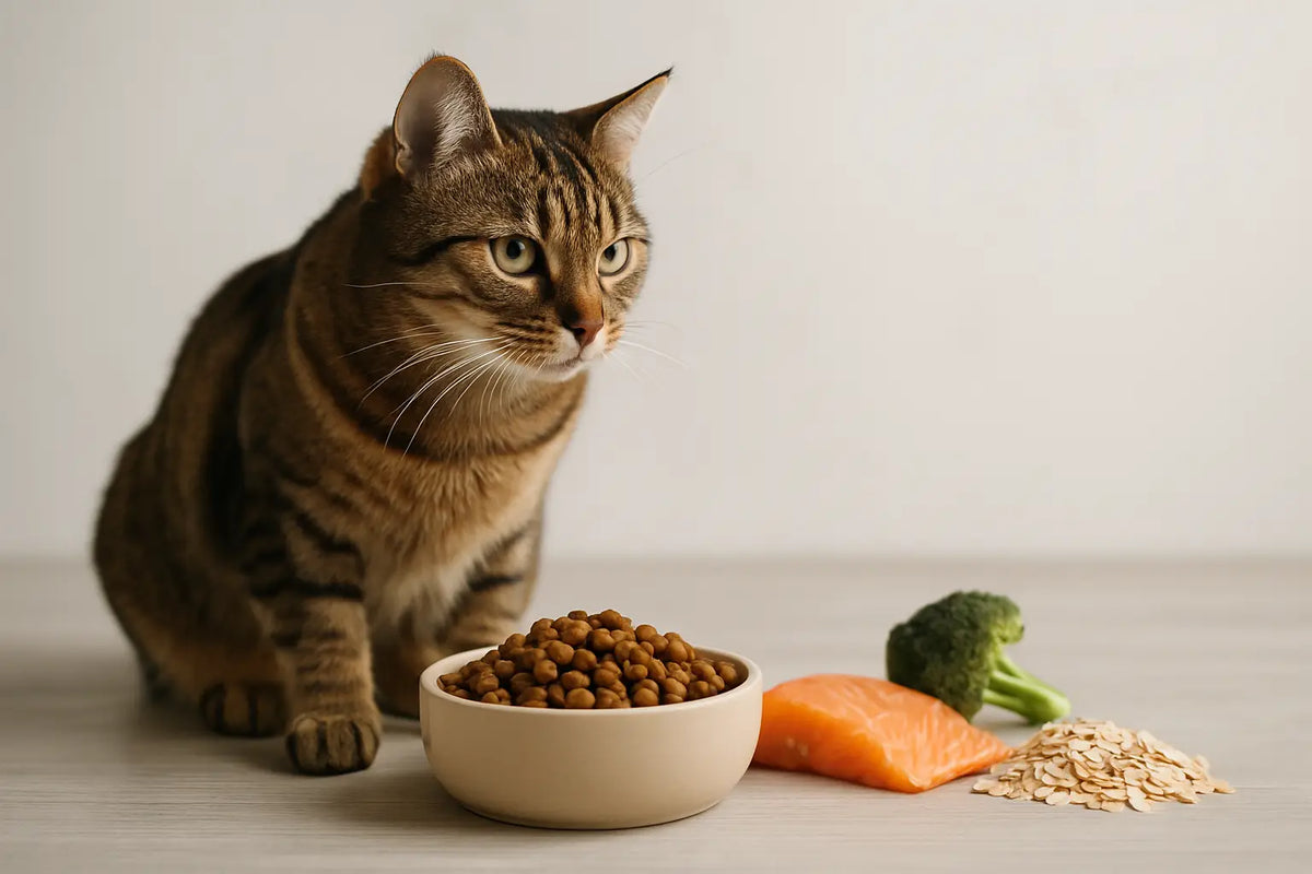 Cat Kibble Ingredients for Digestive Support