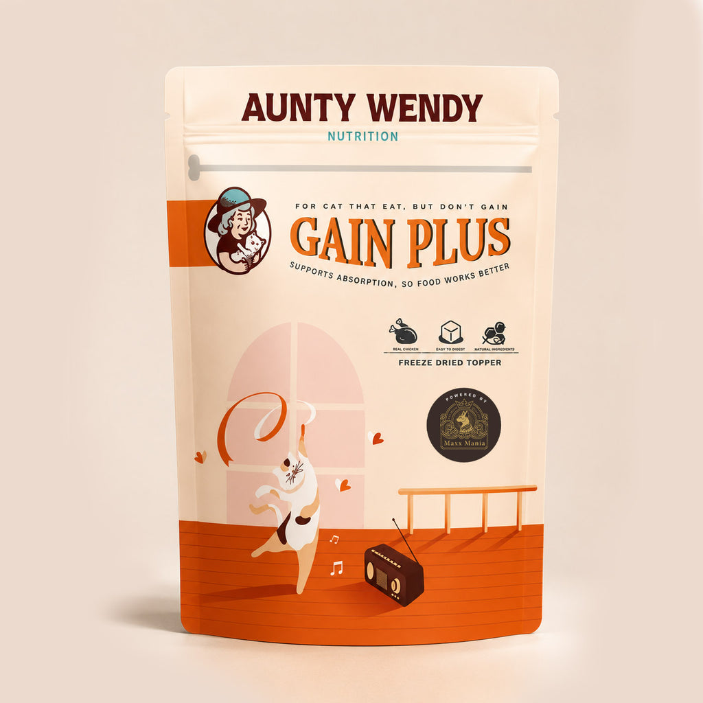Aunty Wendy Gain Plus Freeze Dried Supplement