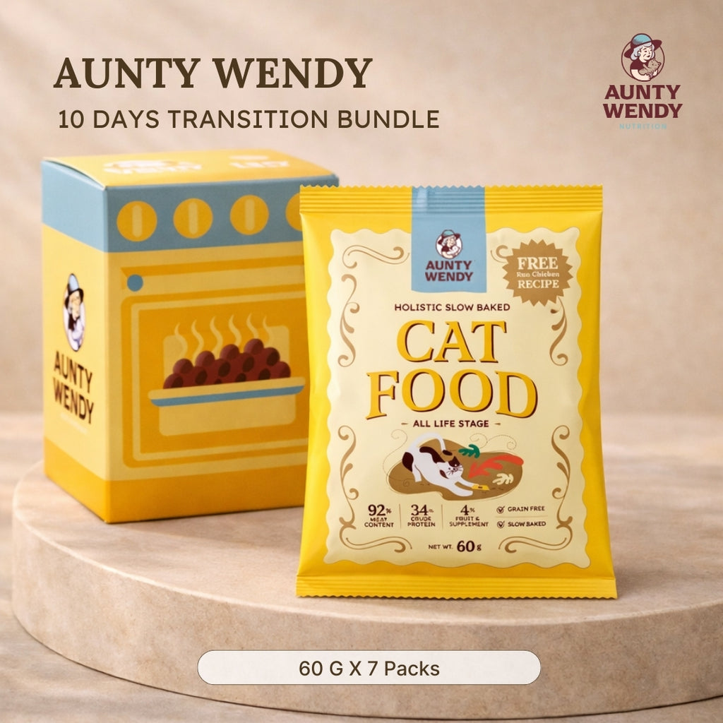 Aunty Wendy 10 Day Cat Food Transition Box